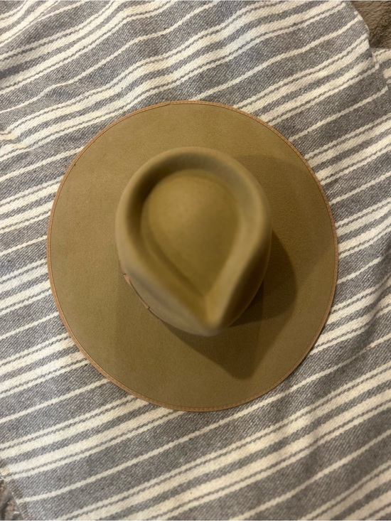 Lack Of Color Tan Wide-Brim Ranchera Hat with Brown Band main image 8